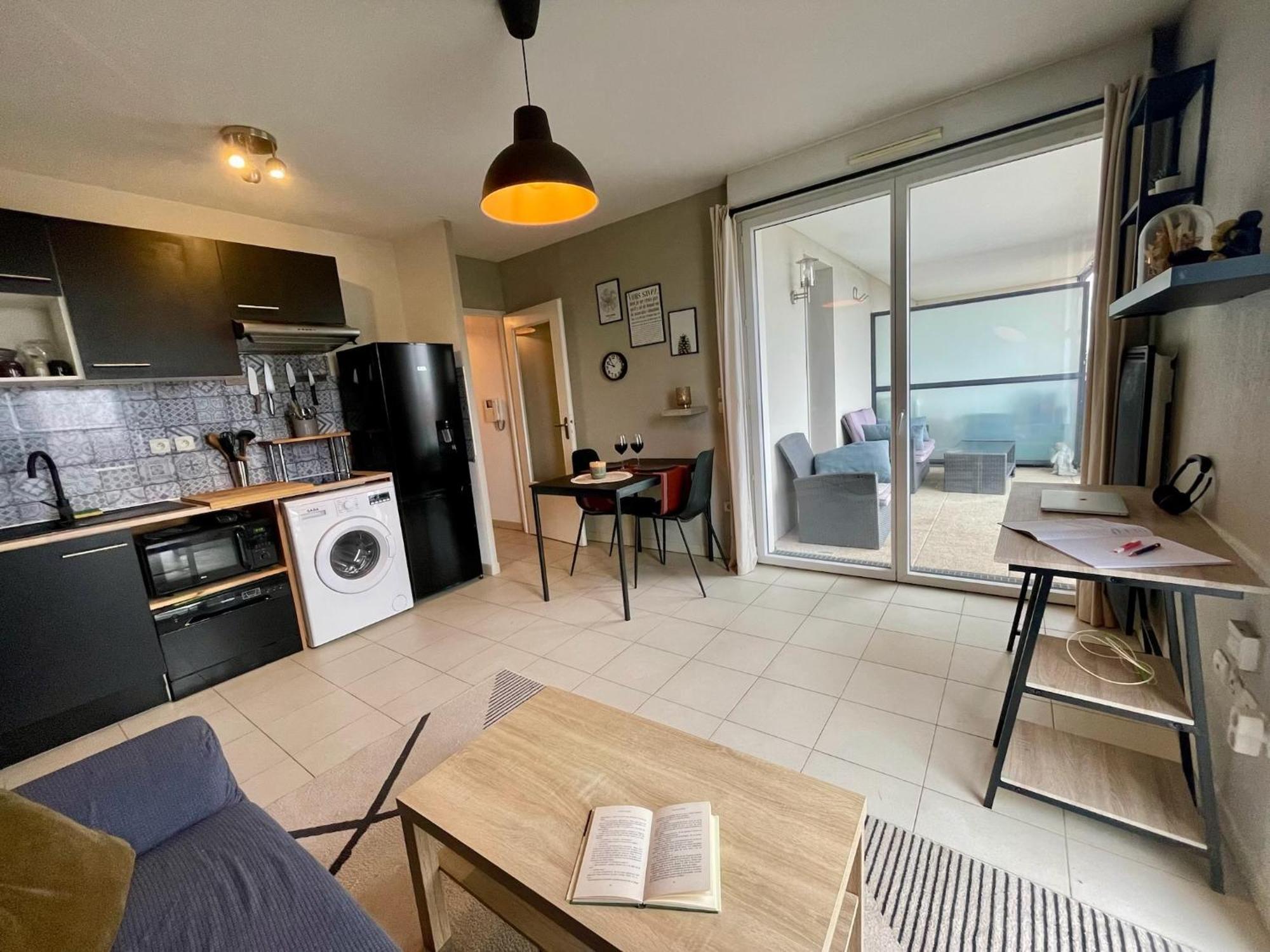 Le Colorado - Appartement Proche Airbus Коломье Экстерьер фото